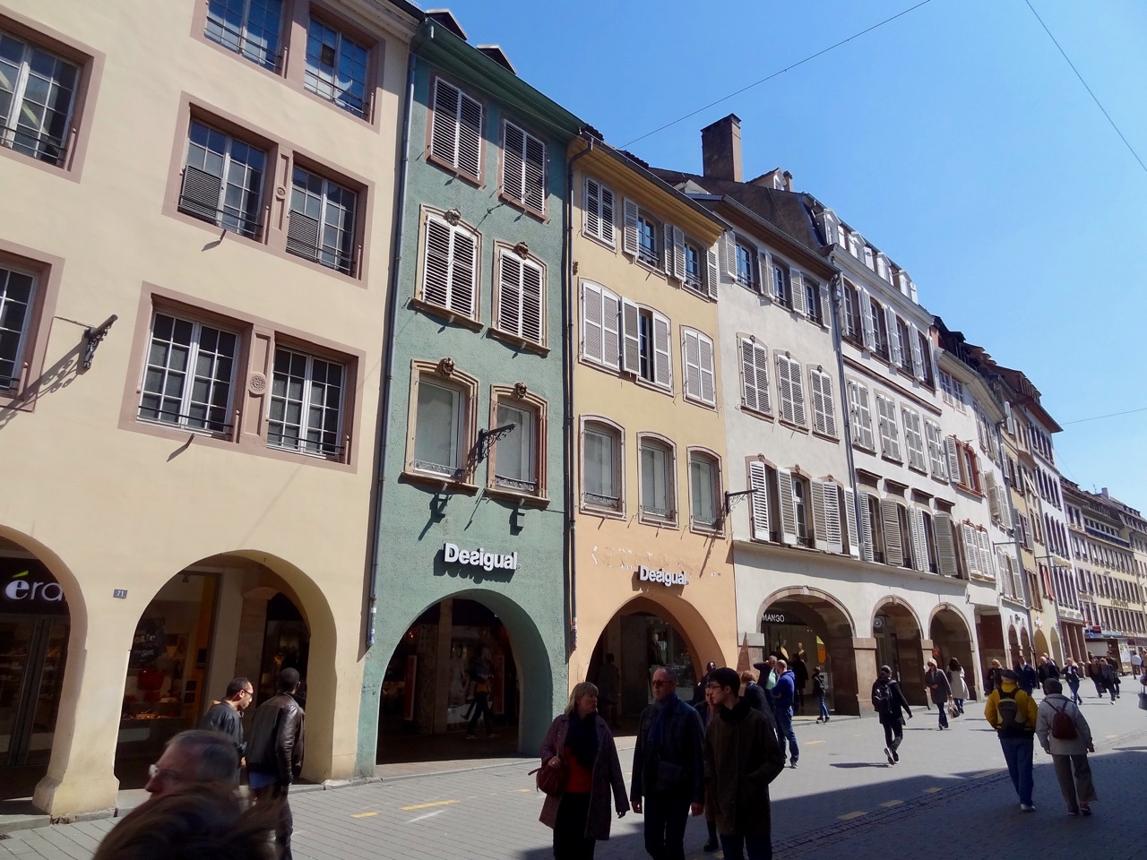 Strassburg, An den Gewerbslauben